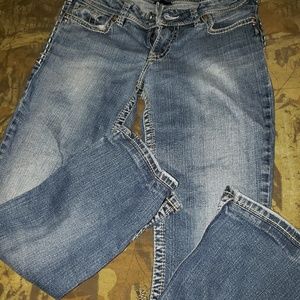 Silver Suki Jeans